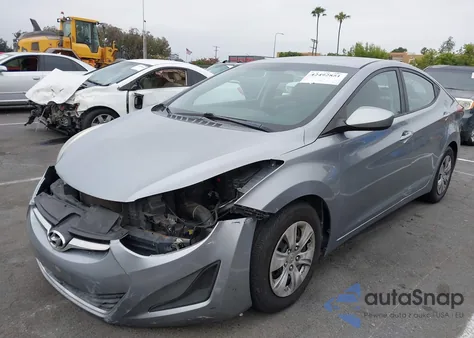 2016 Hyundai Elantra Se z USA, uszkodzony, nr VIN 5NPDH4AE4GH769724